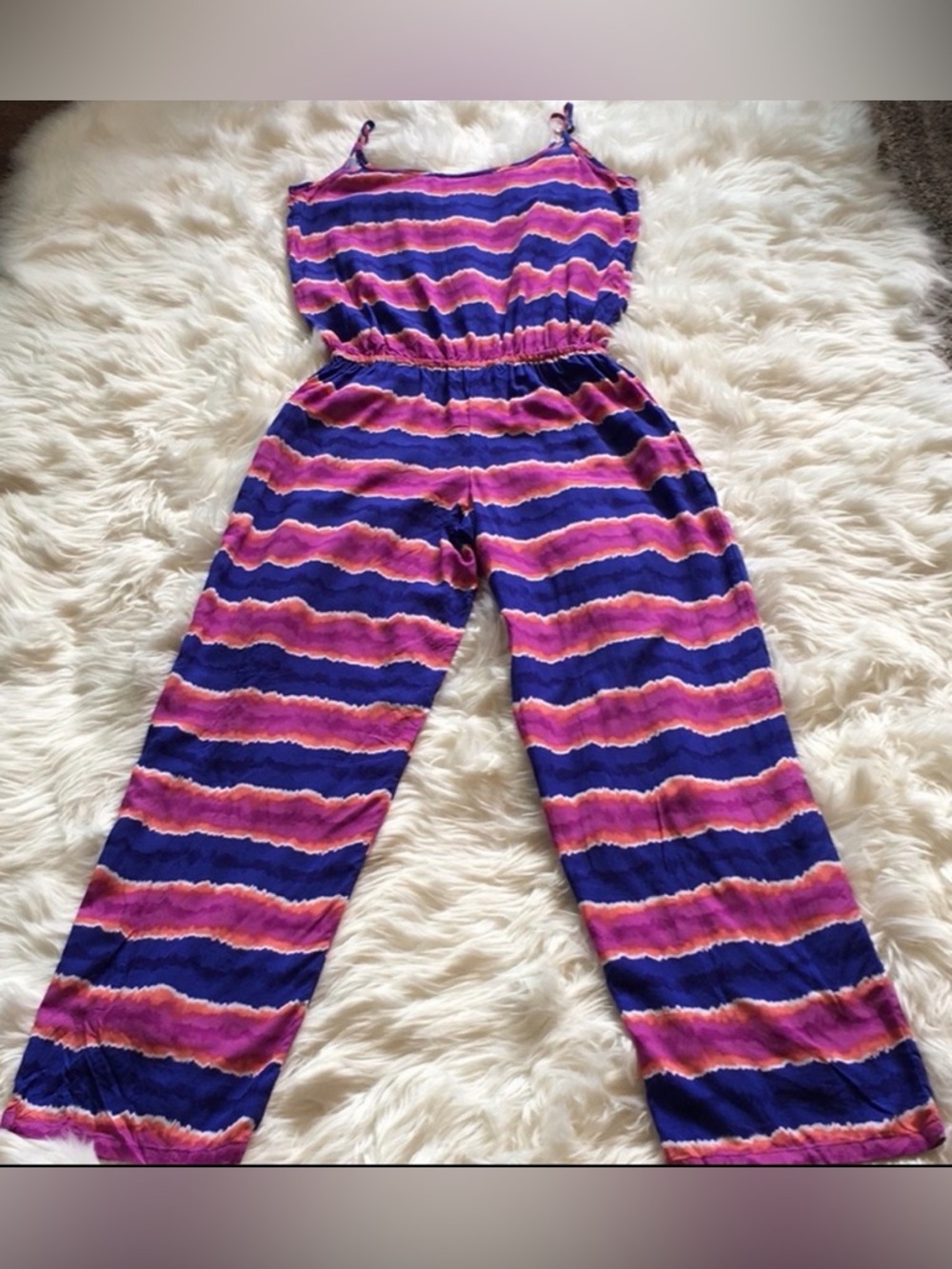 NWT Tommy Bahama Paint Stripe Jumpsuit - Picture 9 of 13